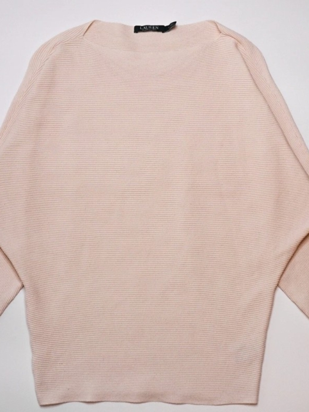 RALPH LAUREN XL Soft Pink Women's Lightweight Sweater